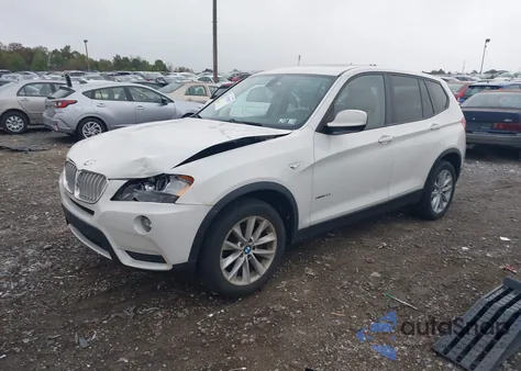 2013 BMW X3 xDrive28I из США, поврежденный, VIN 5UXWX9C54D0D03663